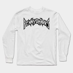 Black Logo Long Sleeve T-Shirt